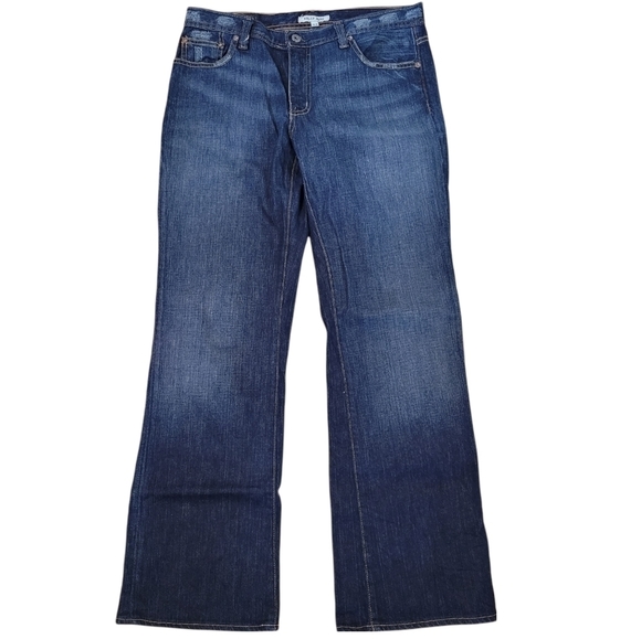 Ralph Lauren Polo Jeans Company Kelly Jean Blue bootcut Jeans Sz 30 - Picture 1 of 15
